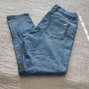 Bevy Flog Women’s Dafna Blue Denim Elastic-Waist Jeans, 29